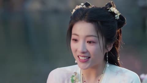 Qingcheng & Gengyun love of petals Qingcheng tyring to confess her love Gengyun episode 12
