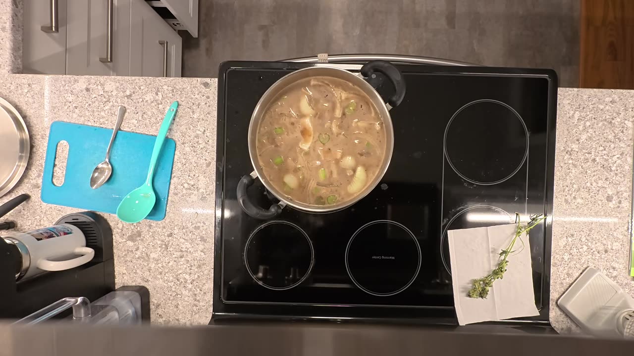 Making Beef, celery, onion stew!!!! sooooooooo good!!