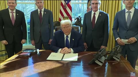 President Trump signs executive orders