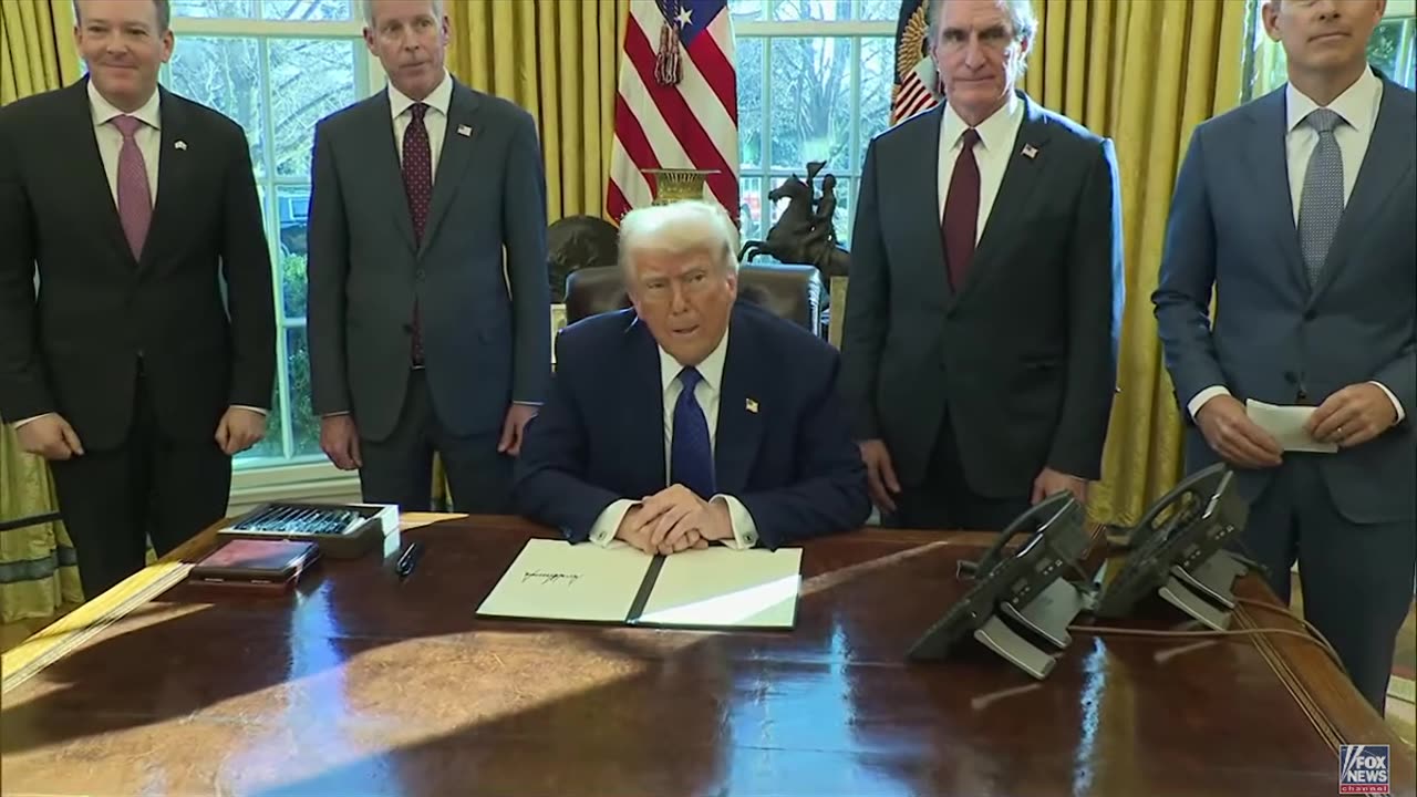 President Trump signs executive orders