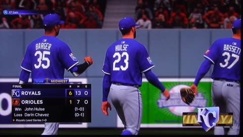 MLB The Show: Kansas City Royals vs Baltimore Orioles (S24 G4)