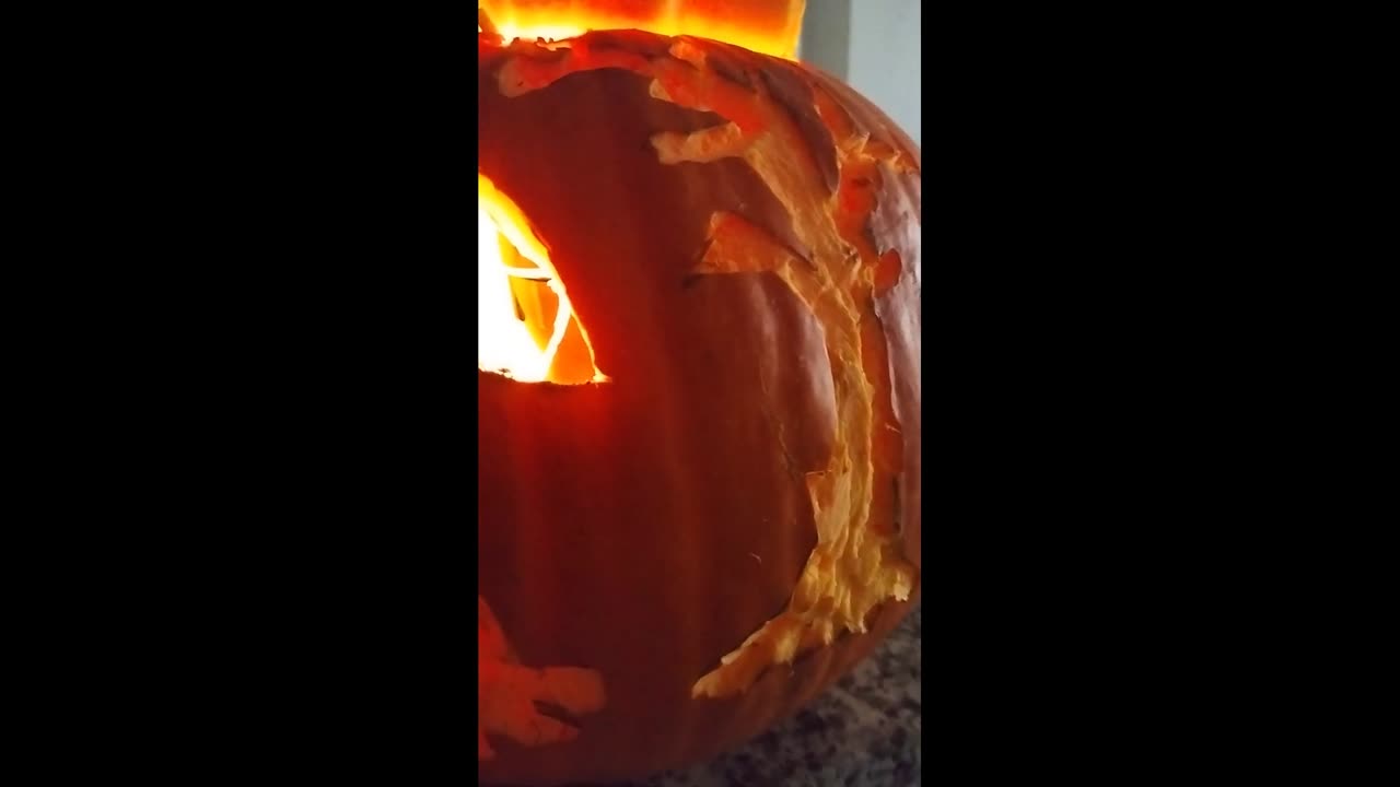 Our Jack O'Lantern this year