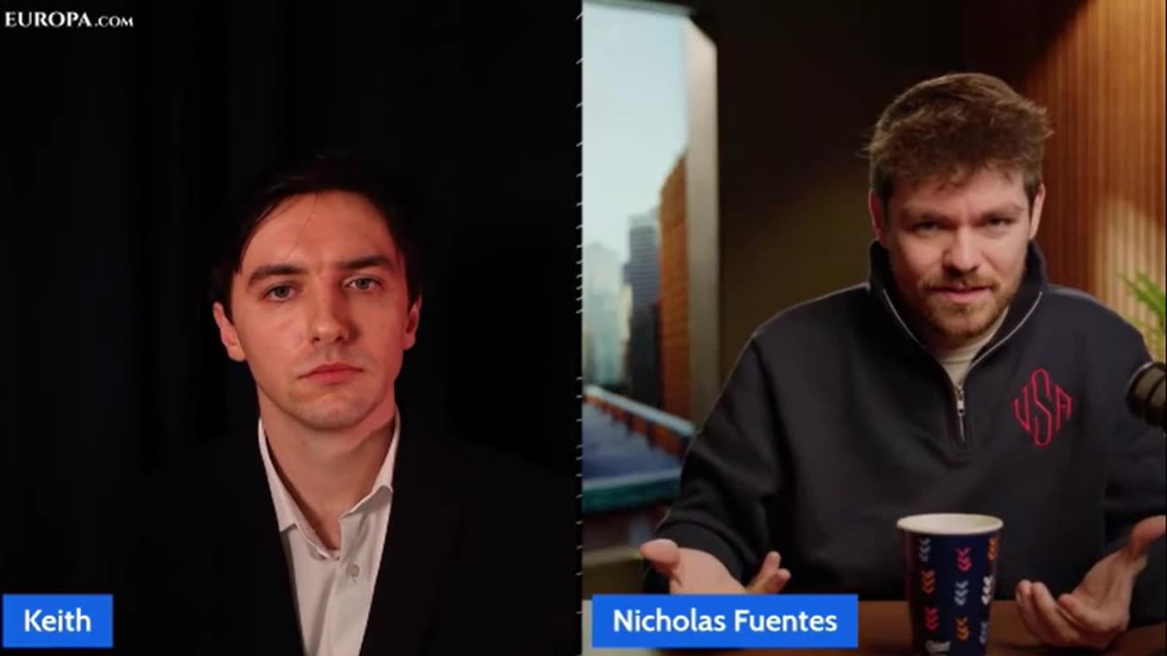 Nick Fuentes Telling Keith Woods About Patrick Casey