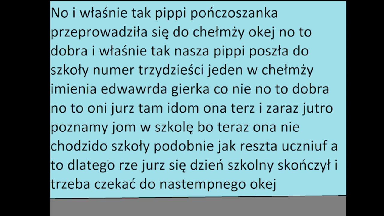 Bloki Kultury odcinek 253 - Pippi ponczoszanka czesc 1