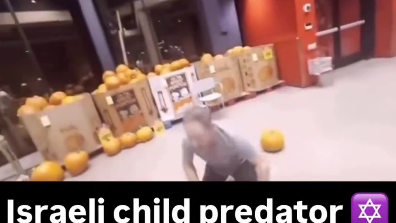 THIS ISRAELI CHILD PREDATOR FOUND OUT 🎃 THAT PUMPKINS ARE ANTISEMITIC