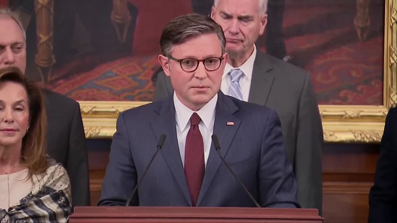 Speaker Johnson says he's given up on Schumer and Jeffries