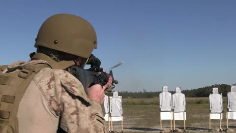 US Marines with 2d Intel Participate in a Squad competition