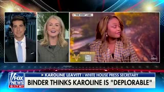 BOOM: Karoline Leavitt makes Biden's liar press secretary REGRET childish personal attack