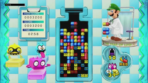 The First 15 Minutes of Dr. Luigi (Wii U)