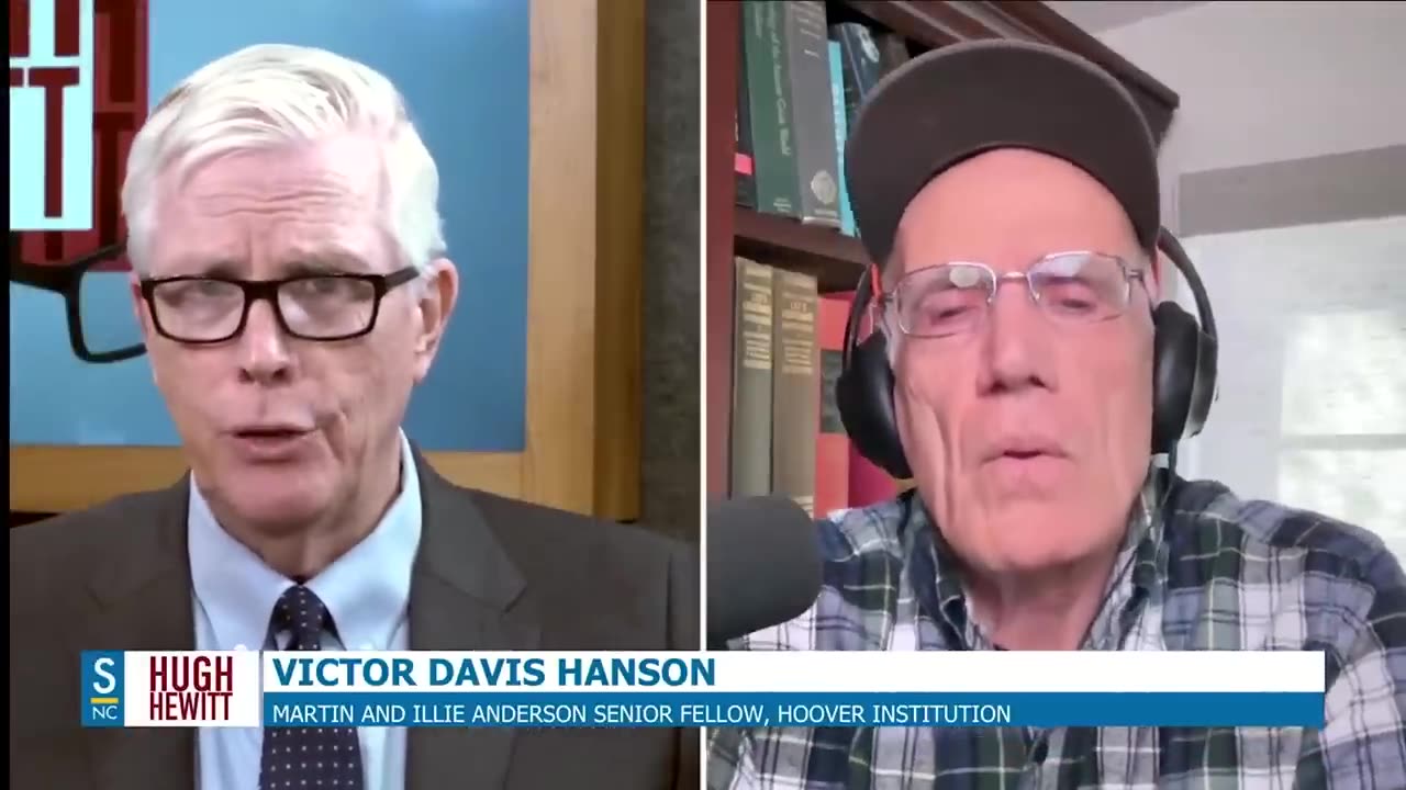 Victor Davis Hanson w/ Hugh Hewitt: President Trump’s First Month Back! - 2/26/25