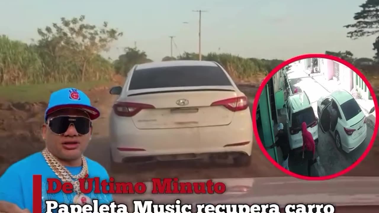 Carro atraco Papeleta