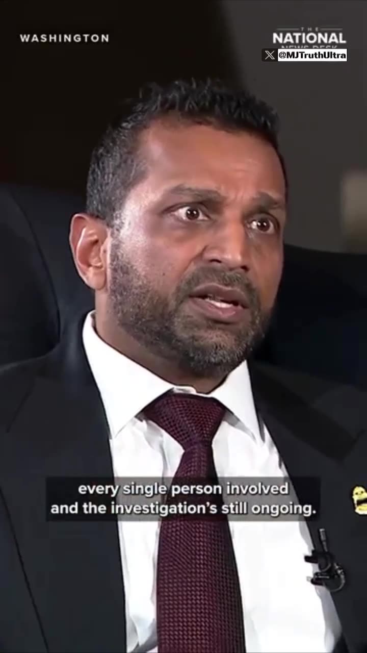 Kash Patel calls on Congress to Address what he calls “Clickbait” on Social Media