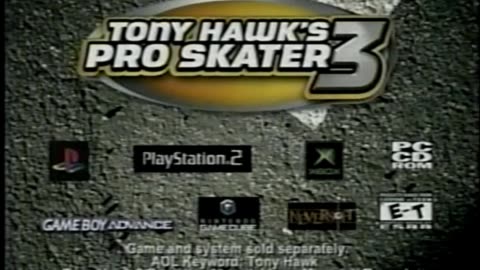 Tony Hawk's Pro Skater 3 Commercial (2002)
