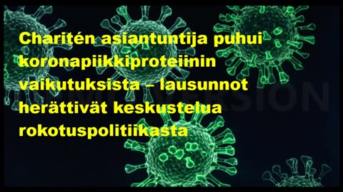 Charitén asiantuntija vahvistaa koronapiikkiproteiinin vaarallisuuden