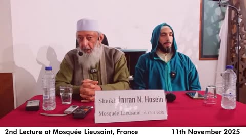 Lectures in France: 2. Dajjal's demolition of system of sacred time.