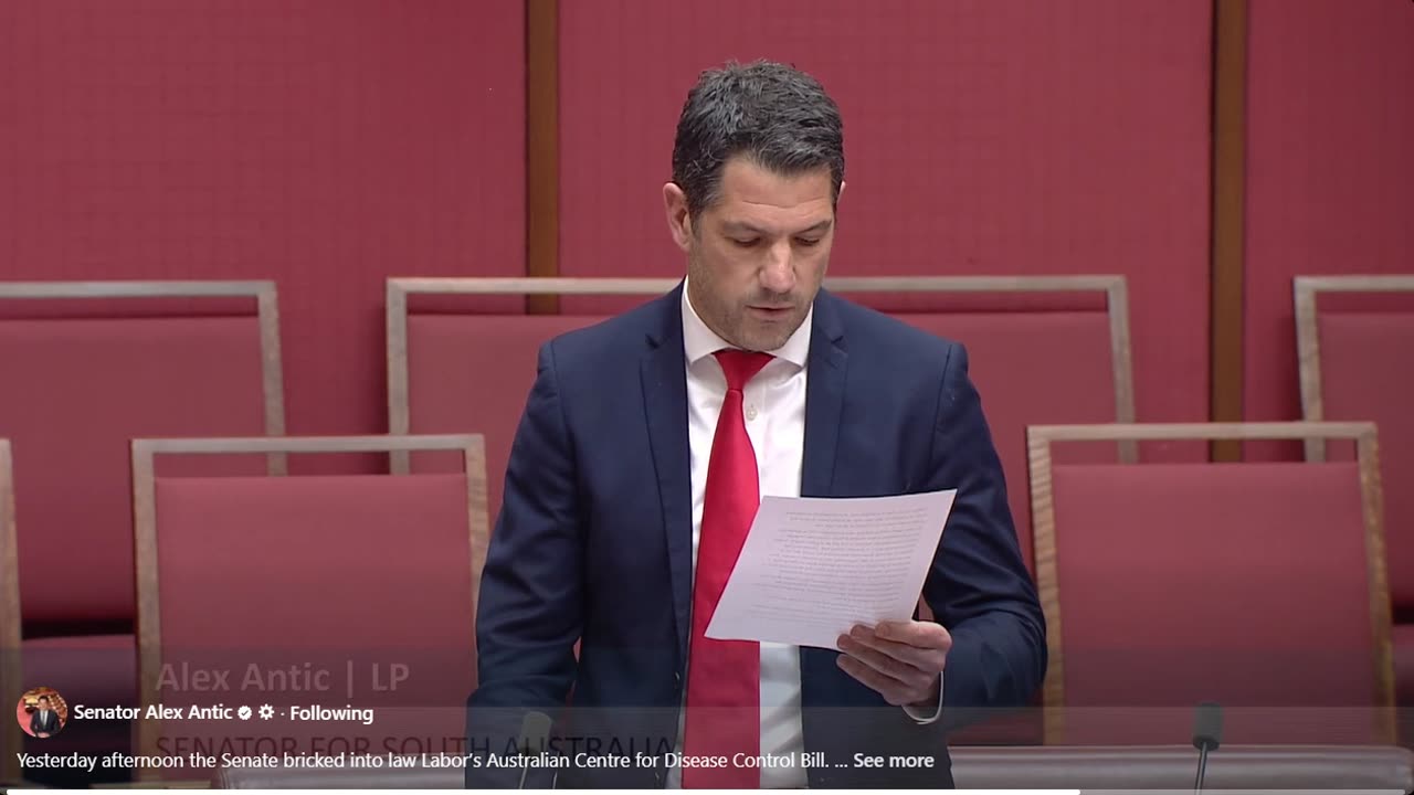 Godless Takeover of Australian Health via National CDC | Alex Antic