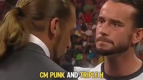CM Punk __ Triple H__2011__2023❤️🥹