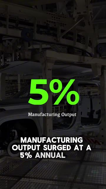 This week’s GDP numbers show a Trump manufacturing boom is taking root.