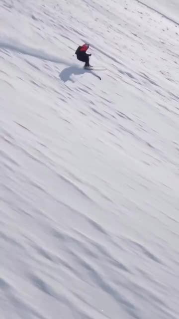 Extreme ski run