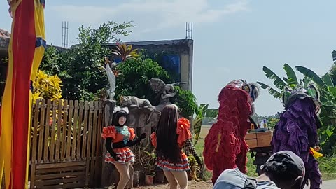 West Java traditional bird horse