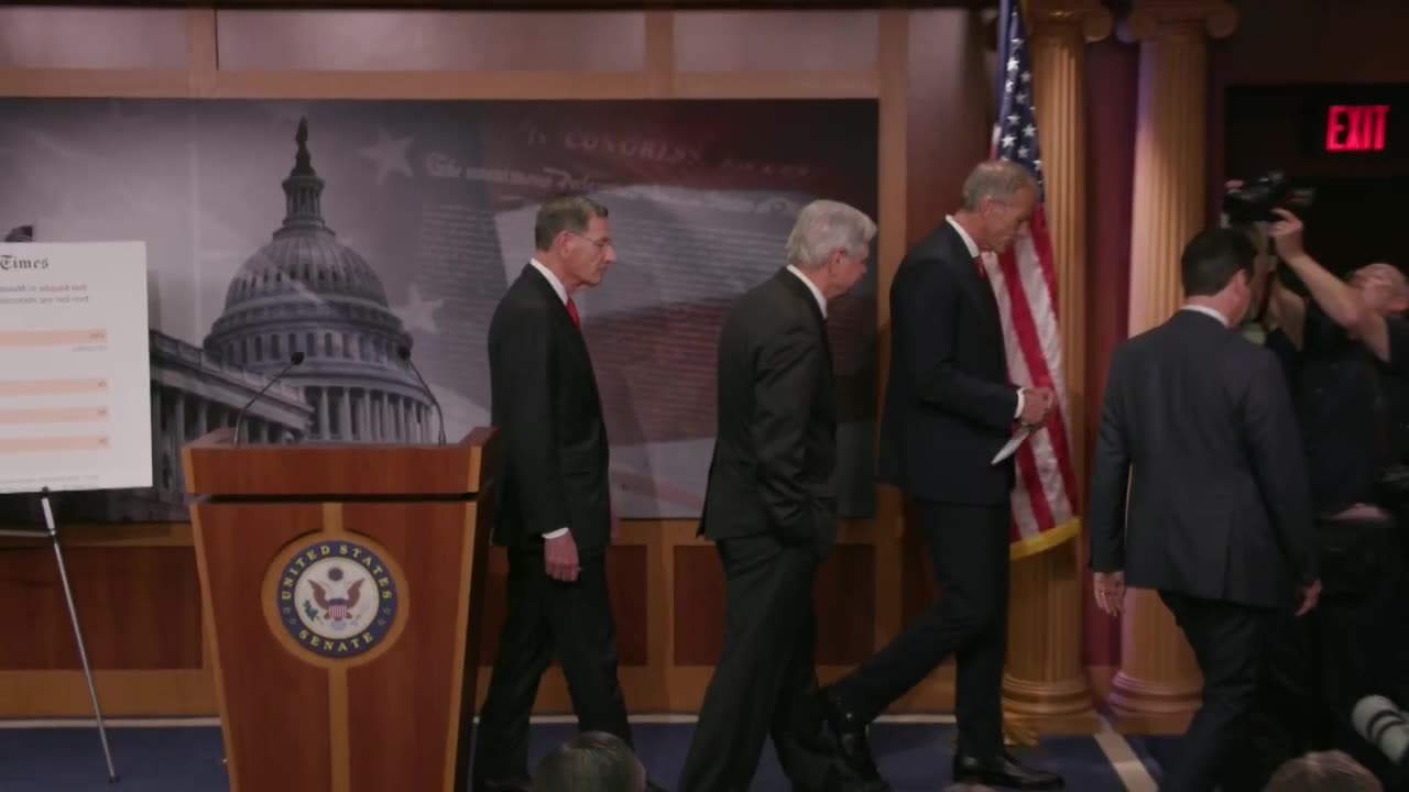 LIVE: Senate GOP Speaks to the Press | 09-30-25