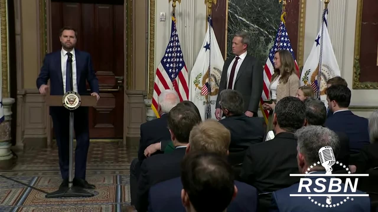 RSBN VP JD Vance Swears in Army Secretary Driscoll - 2-25-25