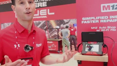 WI-FI file sharing and the new Milwaukee Tool M12 AUTO SHOP BORESCOPEw