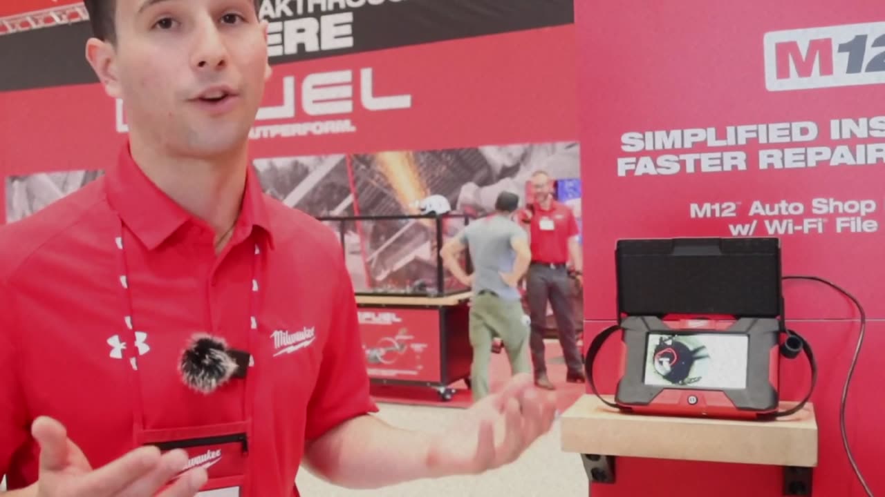 WI-FI file sharing and the new Milwaukee Tool M12 AUTO SHOP BORESCOPEw