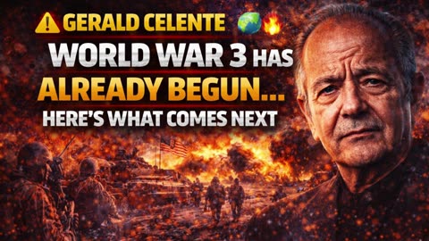 Gerald Celente WARNS: World War 3 Has ALREADY Begun… Here’s What Comes NEXT ⚠️