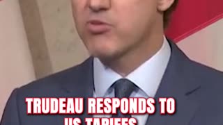 Trudeau RESPONDS To US Tariffs