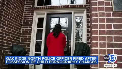 Former Oak Ridge North police officer arrested on child pornography charges