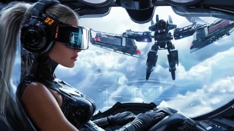 Dangerous Space Journey - Electronic Synth Music Sci-Fi AI Short Cosmos Cinematic