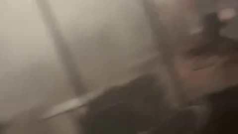 A violent storm struck Saudi Arabia’s Yanbu province, collapsing several building roofs