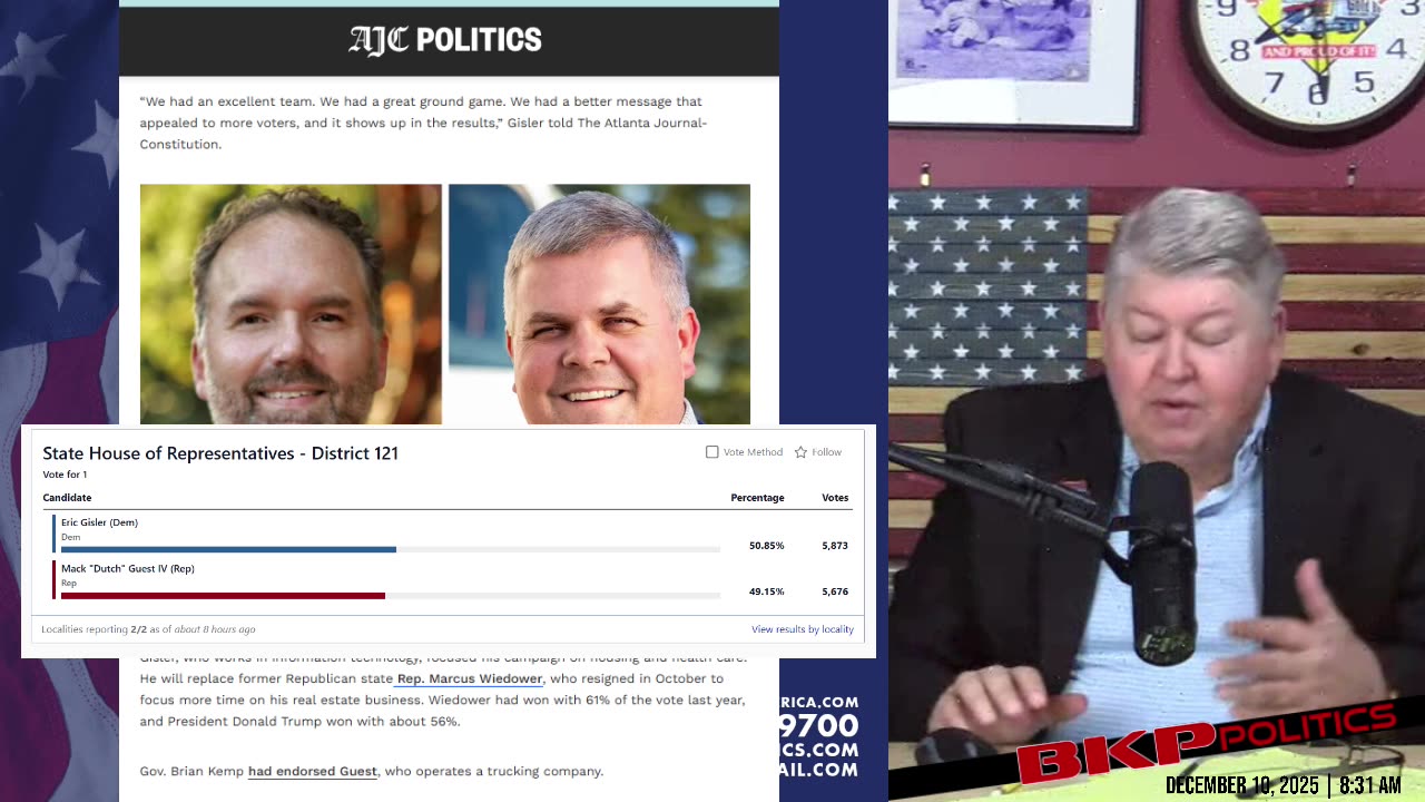 Chris Carr Wants to Be Governor… But the MAGA Base Just Served Him a 2020 Election Bomb