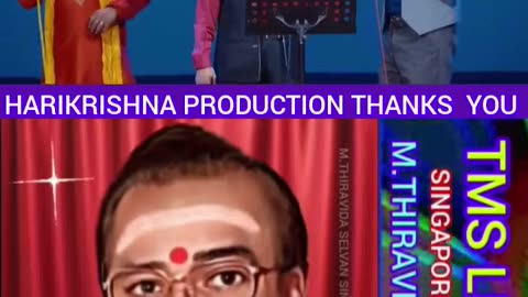 HARIKRISHNA PRODUCTION THANKS YOU. TMS LEGEND M.THIRAVIDA SELVAN SINGAPORE TMS 2024 VOL 9