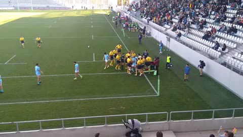 Romania vs Uruguay (superb TRY Romania) (Rugby International)