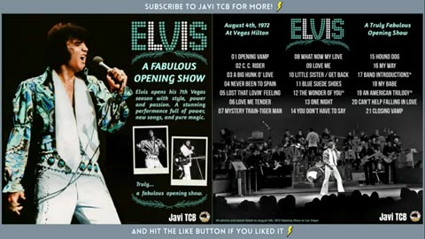 Summer ‘72 Vegas Opening Show Elvis Presley