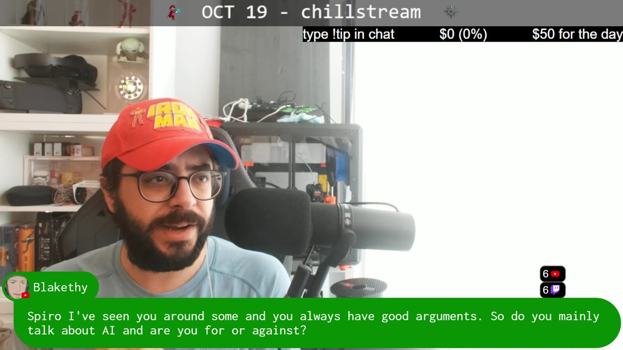 Chill Stream Tech Bubble AI