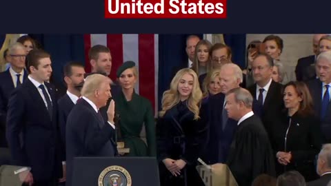 Donald J. Trump Sworn In as the 47th President of the United States