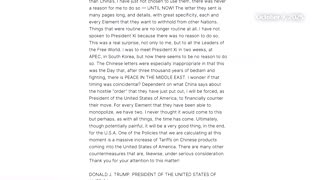 Trump hits Beijing with additional 100% tariffs in new rift