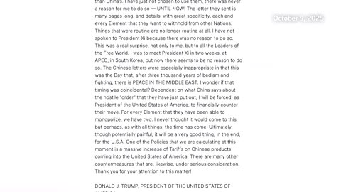 Trump hits Beijing with additional 100% tariffs in new rift