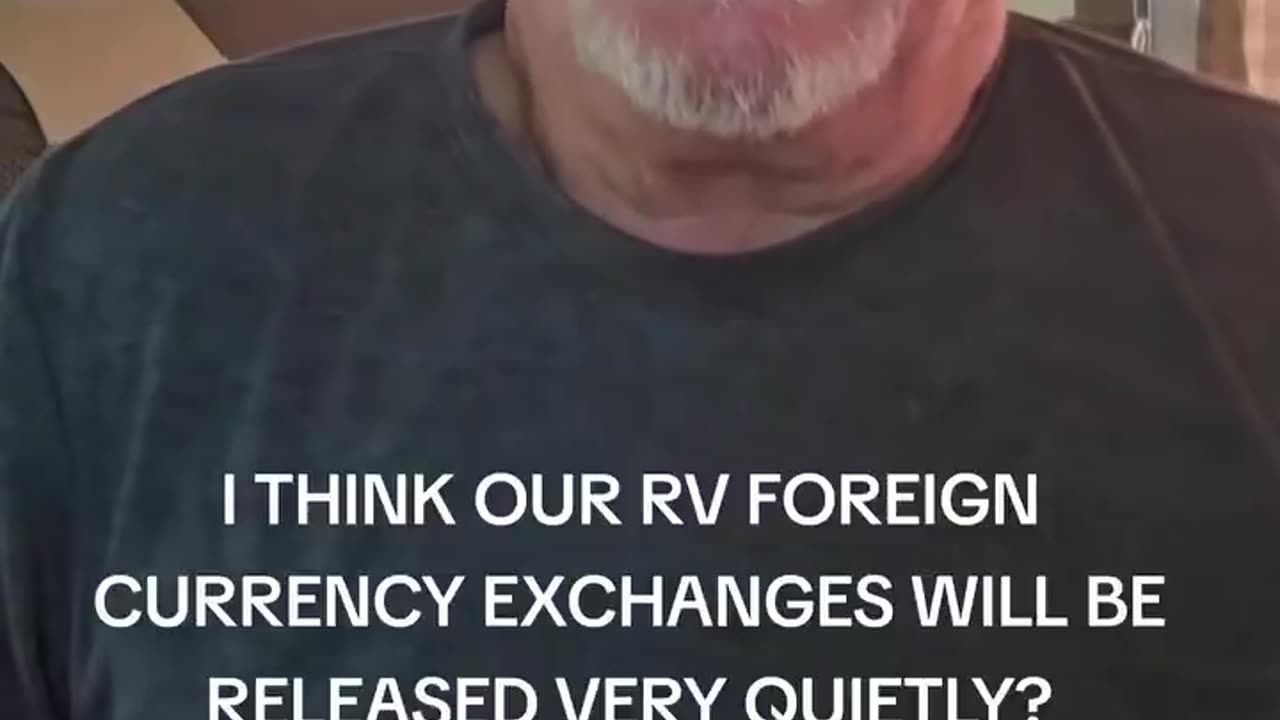 The RV Foreign Currency Exchange will be rleased very quietly. NESARA and GESARA