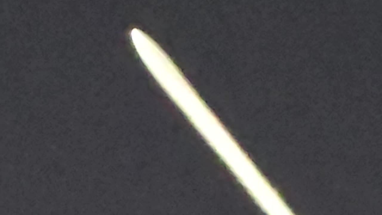 September SpaceX Launch Over San Diego
