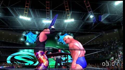 Matt Hardy vs Ric Flair TLC π🪜🪑 SmackDown Here Comes the Pain # Twist of Fate