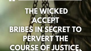 Proverbs 17:23