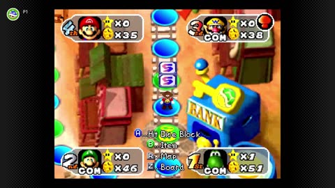 #MarioParty2 Western Land Hard AI 15 Turn Game Part Two