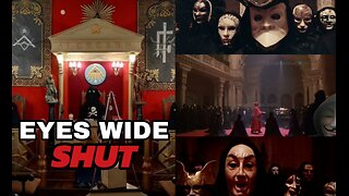 ⬛️ 𝗘𝗬𝗘𝗦 𝗪𝗜𝗗𝗘 𝗦𝗛𝗨𝗧 🔺️ Satanic Hollywood ▪️ What was Stanley Kubrick trying to tell us in this movie from 1999⁉️