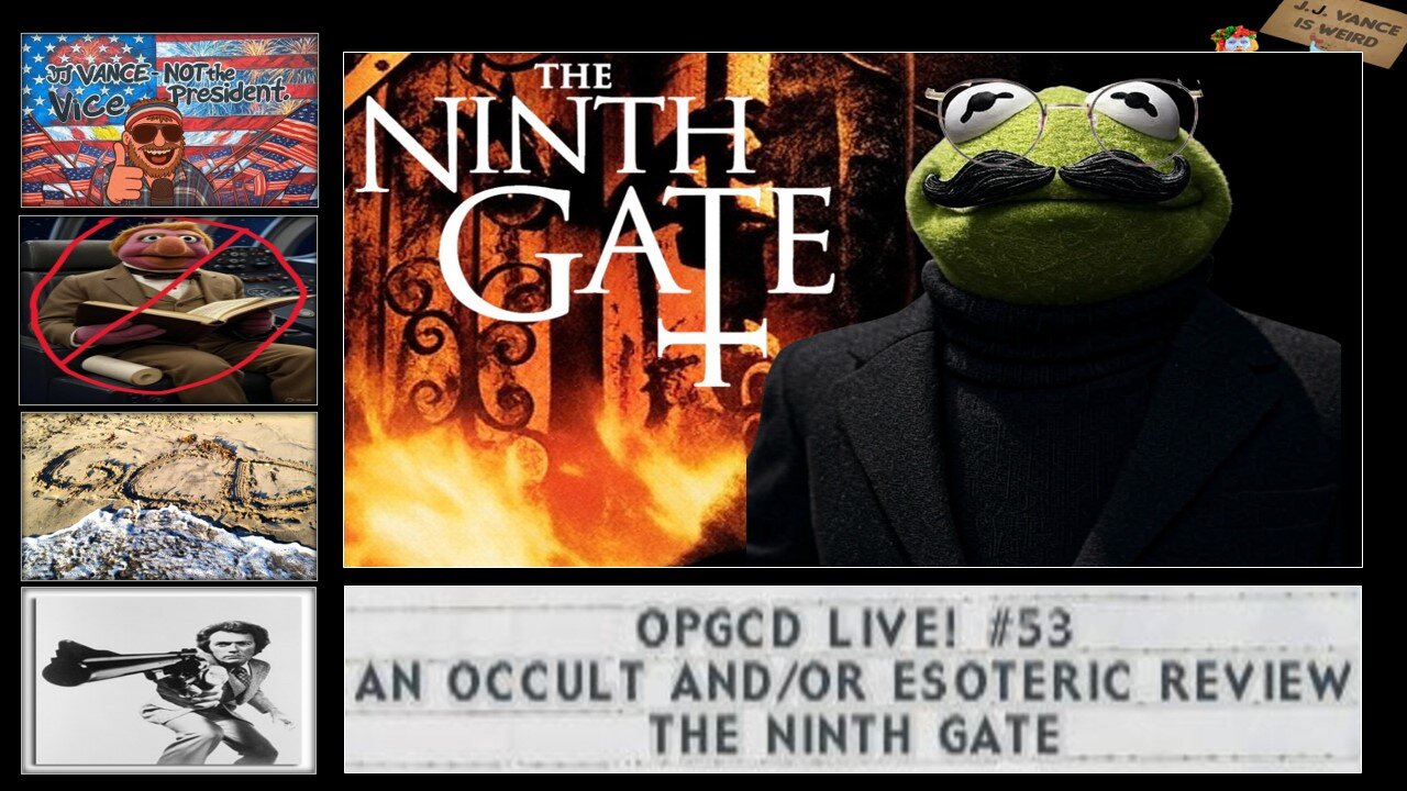 OpGCD Live! #53 - An Occult and/or Esoteric Review of "The Ninth Gate"! w/ Clint & Todd