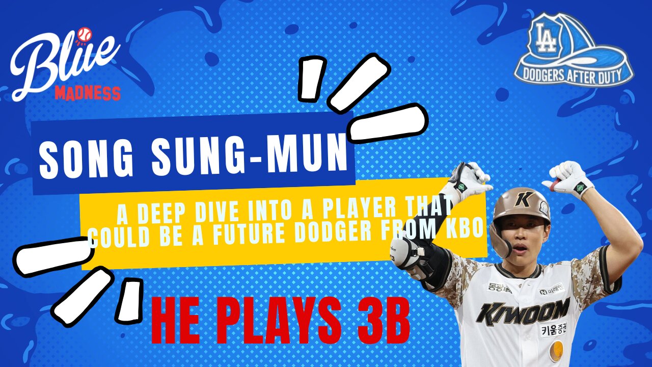 Dodgers: A Deep Dive Into KBO Free Agent Song Sung-mun Featuring Brandon Tew - Asian Baseball Expert