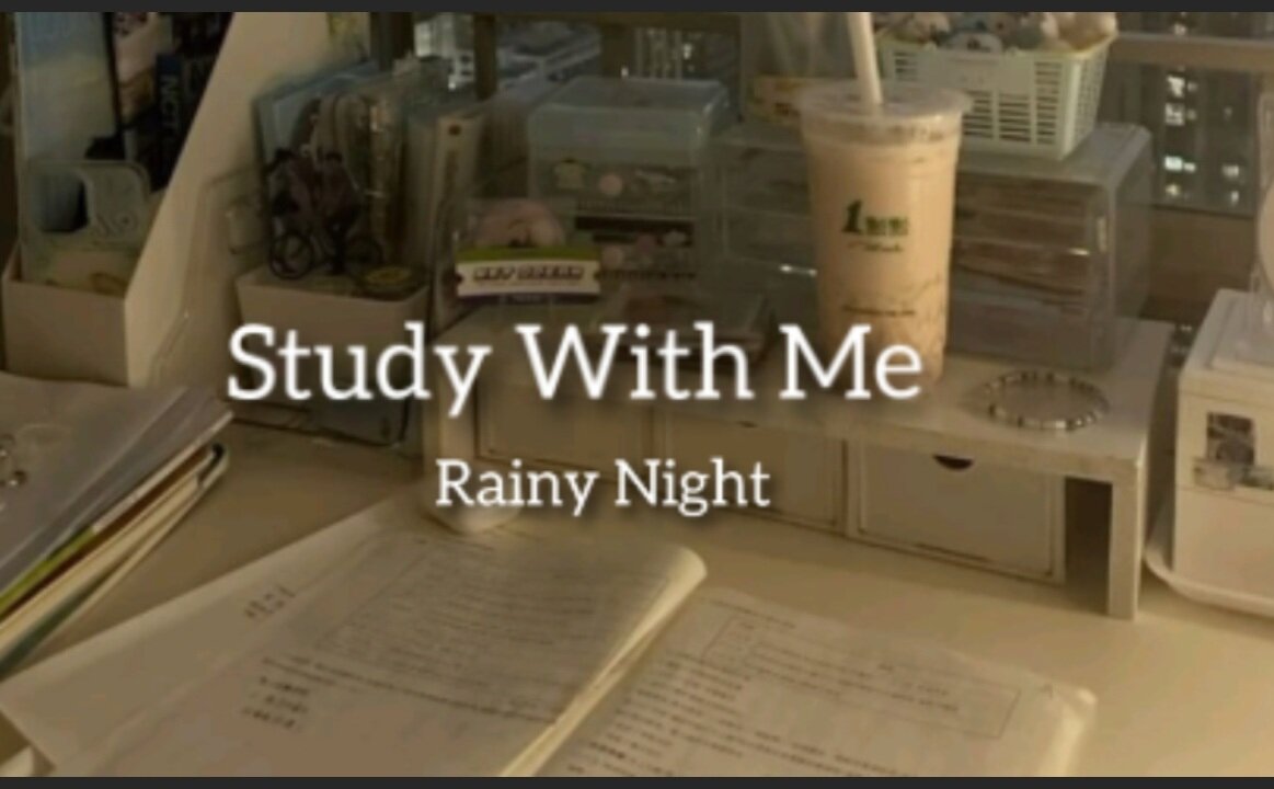 30 minute study timer with rain sound